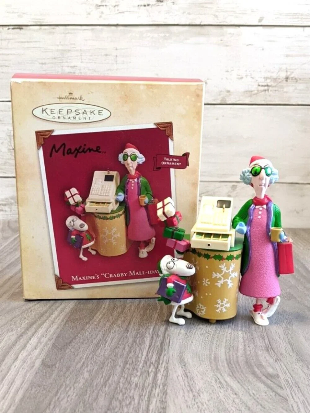 Hallmark Maxine's Crabby Mall Days Keepsake Ornament